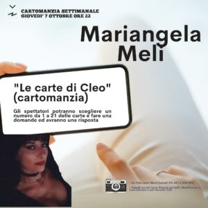 A Luce Nuova sui fatti il mito di Raffaella Carrà. Ospiti Luana Colussi e Gennaro De Crescenzo 6 LE CARTE DI CLEO