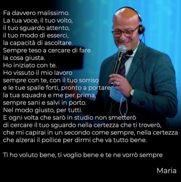 Piero Sonaglia, morto l'assistente di studio "storico" di Maria De Filippi a Uomini e Donne e Tu si que Vales 1 piero sonaglia maria